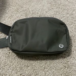 Gently used lululemon Belt bag in grey sage